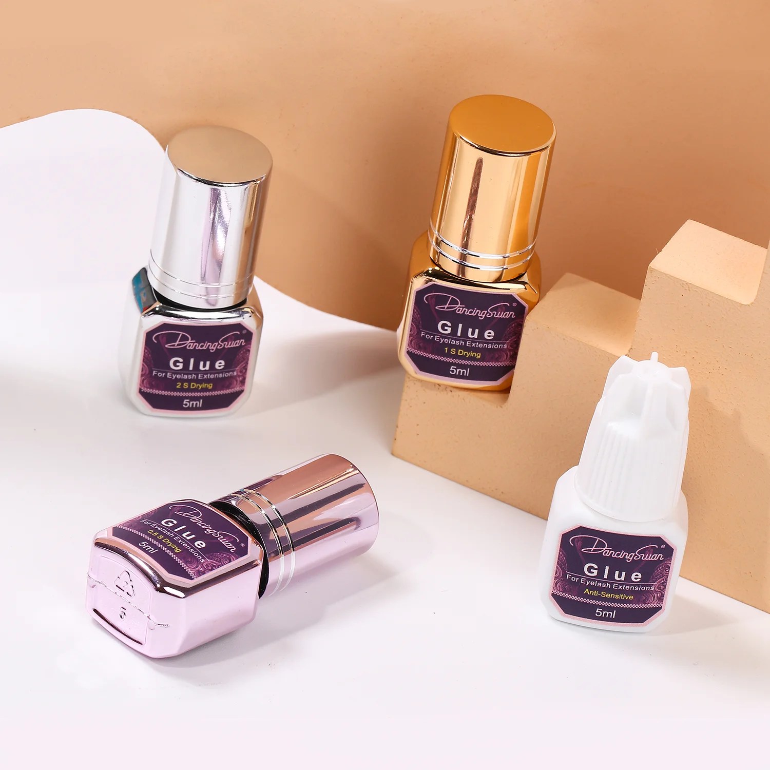 Hot Selling Korean Adhesive Private Label Eyelash Glue High Quality Eyelash Extension Glue