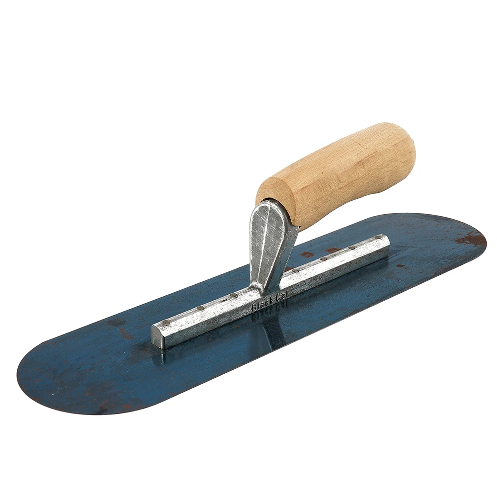 High Quality Industrial Grade Corner Trowel Steel Wood Rubber Pointed Square Floor Paint Push Knife Putty Scraper Plaster Trowel