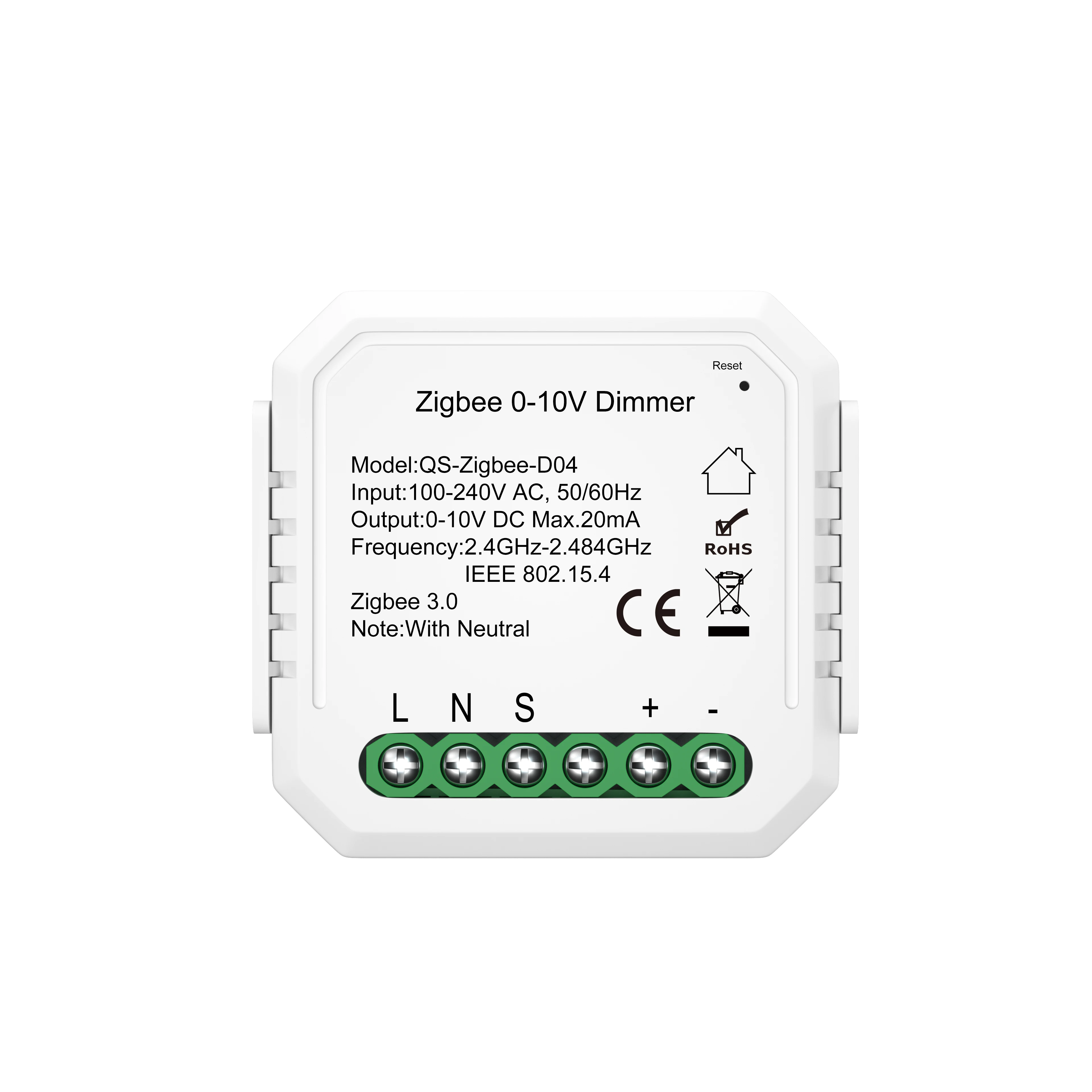 Zigbee 3 0 сетка 0-10 В диммер модуль умный контроллер света в стену