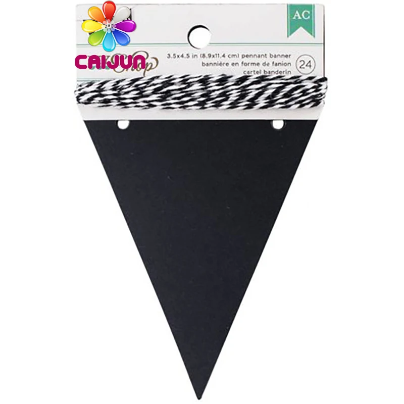 Hot sell festival celebration birthday PVC polyester paper bunting