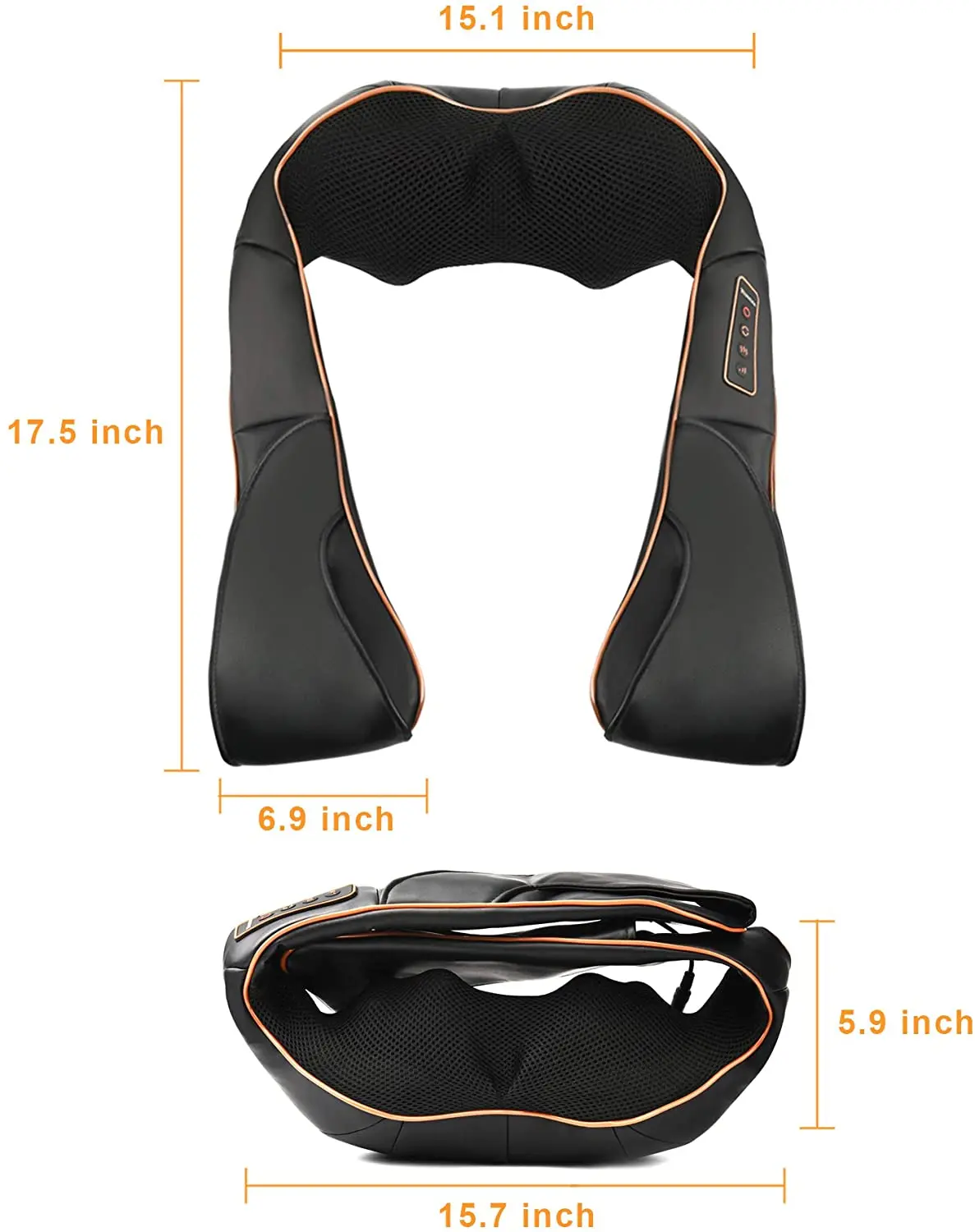 2020 New OEM Neck Massager Shiatsu Neck Shoulder Massager Electric Neck Massager for Muscle Pain Relief