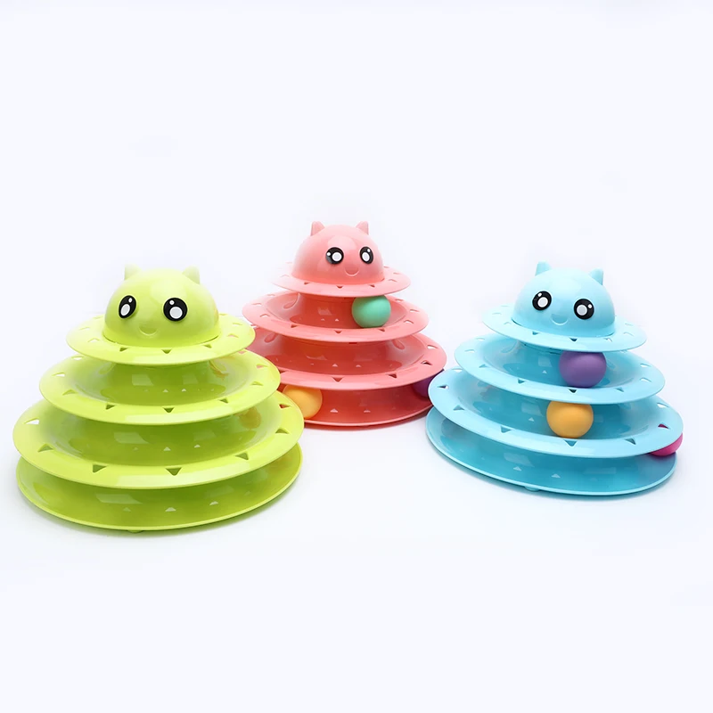 3 Level Towers Tracks Roller pet toy manufacturers pet supplies toys pet toys