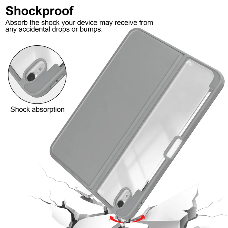 2024 New Tablet Case for 10 inch Lightweight Foldable Tablet  Case For Ipad Case