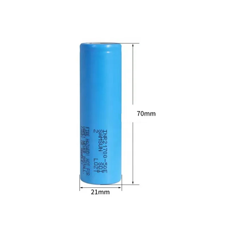 50E for samsung inr21700 battery 5000mah 3.7v Lithium-ion rechargeable batteries 21700 50E 50T 50S
