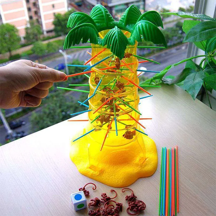 2021 Yohi Parent-Child Interactive Tumble Monkey Toy Early Educational Board Game Family Fun Party