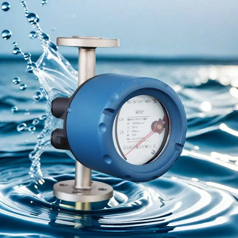 Accuracy 1.5% Flow Meter Metal Tube Rotameter Rotor Float Flowmeter