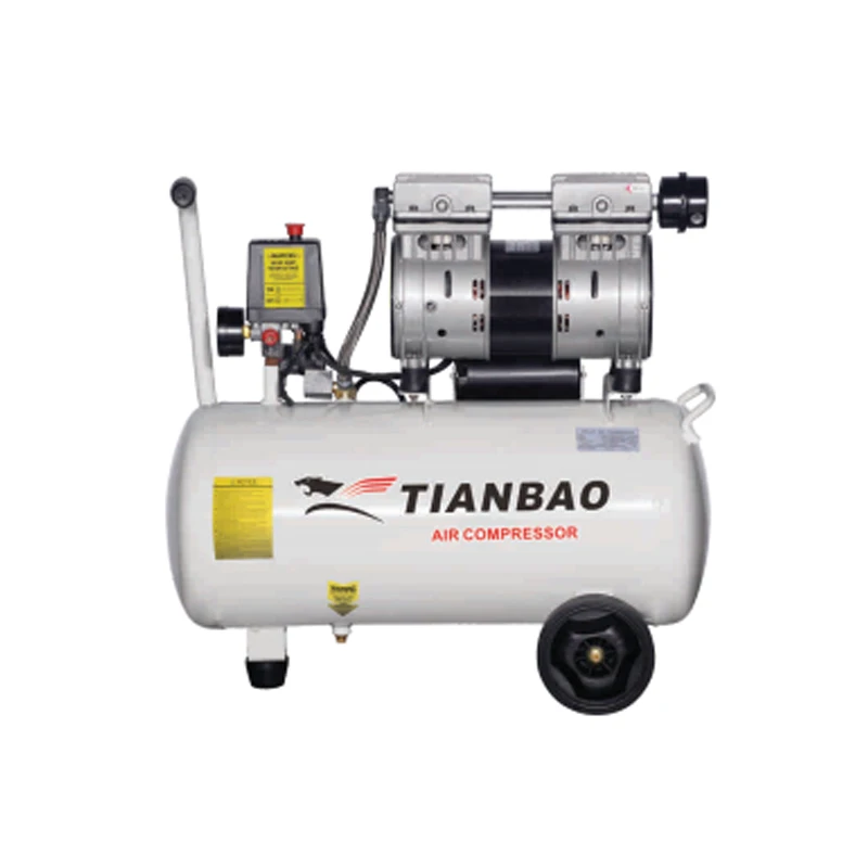 TB-550-24 102L/min 1440 r/min  0.55HP/KW 24L High Pressure Oil Free Portable Air Compressor Price