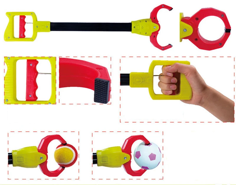 New design Kids robot claw terminator grabber picker plastic toy robot arm Plastic Grabber Toy