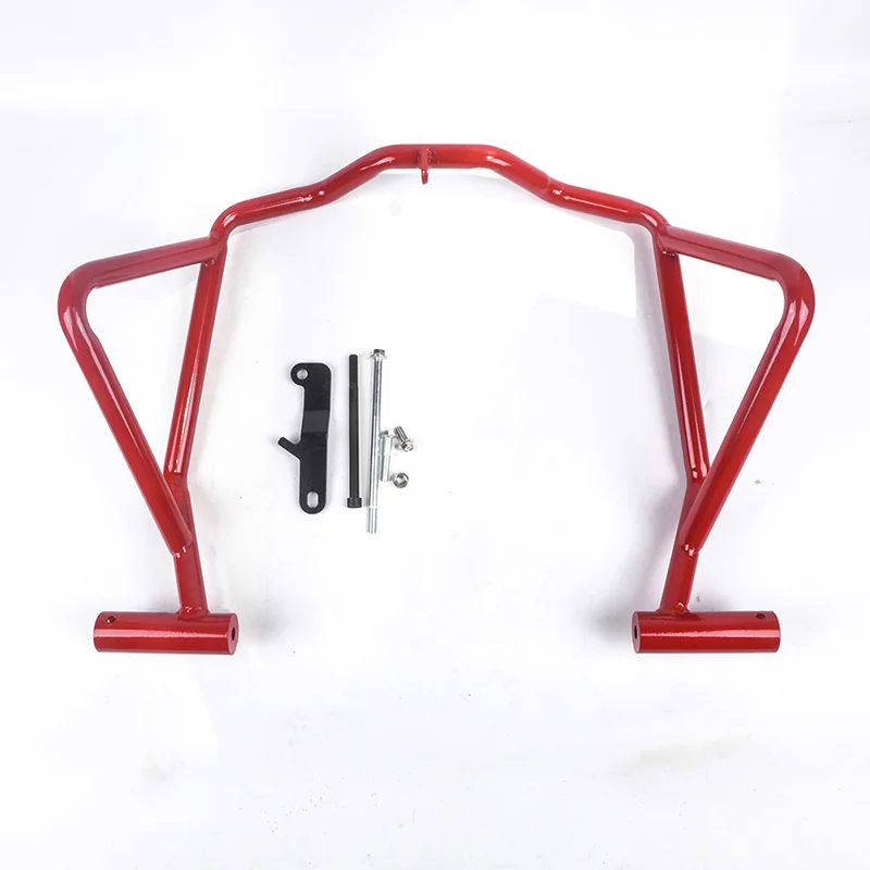 BHB Wholesale Motorcycle Accessories Aluminum Alloy Motorcycle Gauntlet Windshield Hand Guard LED Light For SYM NHT200