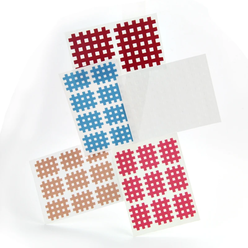 Кинезиологическая лента 27 мм X 21 мм 8 шт./лист для спорта и терапии