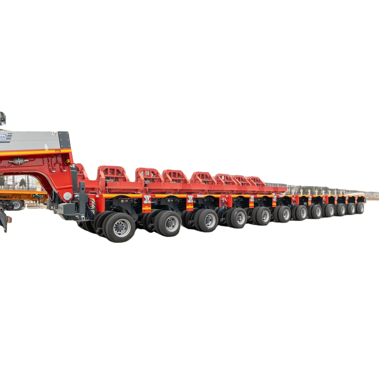 Heavy-Duty Hydraulic Multi-Axle Modular Trailer Robust Transport Solution for Oversized Cargo