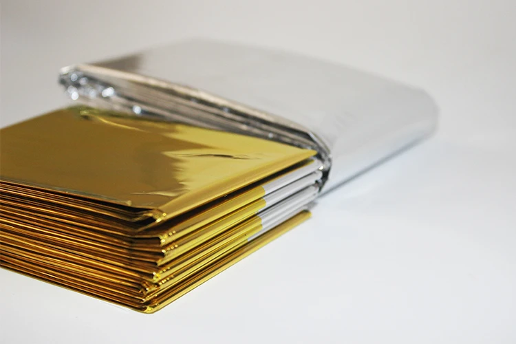 First Aid Outdoor Keep Warming Thermal Survival Blanket Emergency Foil Camping Mylar Aluminum Survival Emergency Blanket
