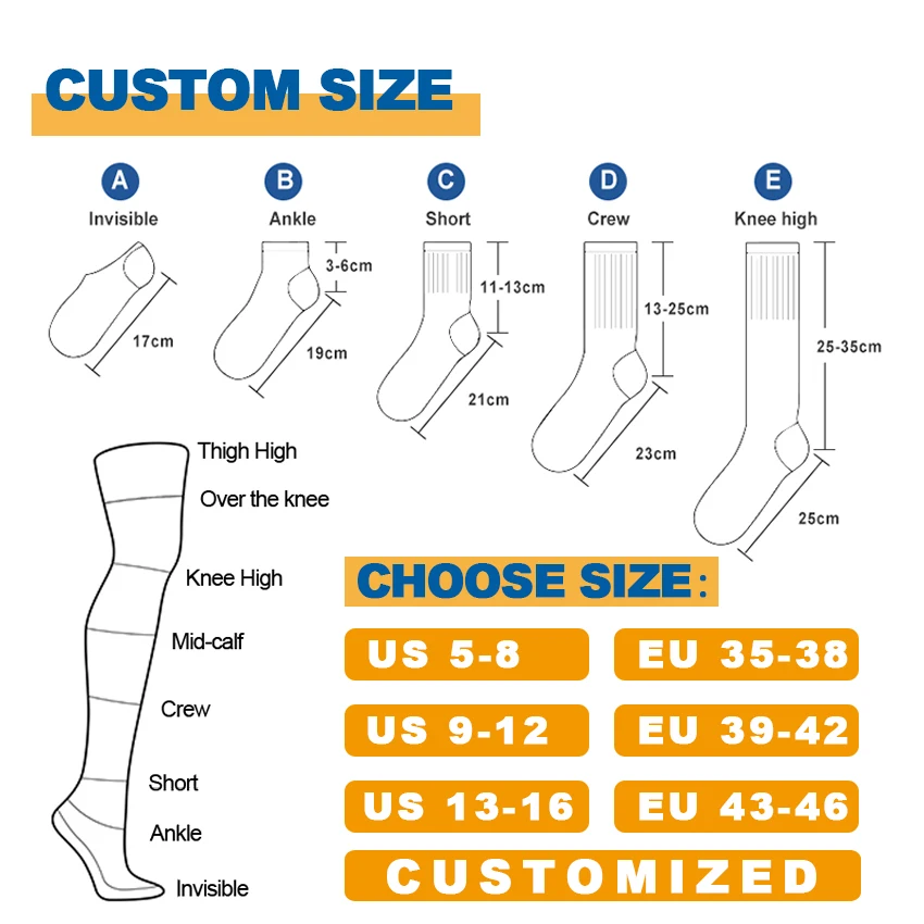 Wholesale White Black Customize Knitted Embroidered Socks Oem Fashion Casual Custom Design Unisex Breathable Men Socks