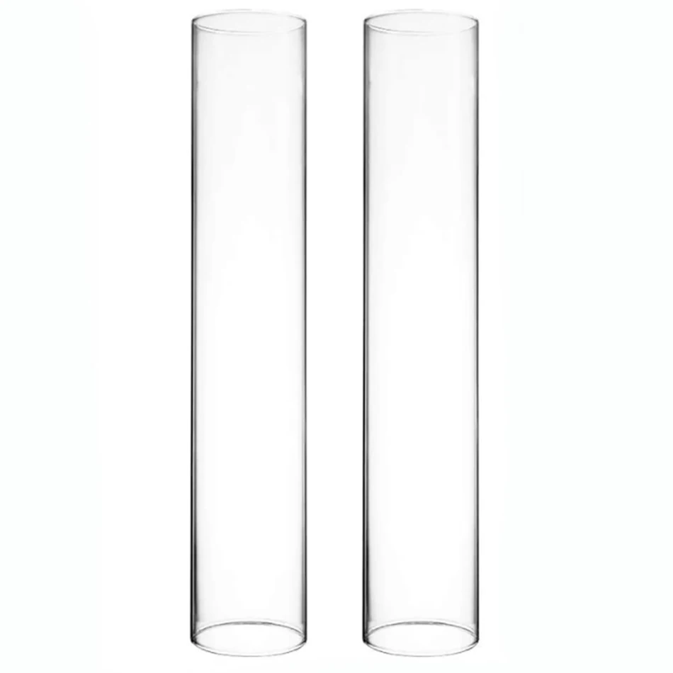 big king size open-end long 3.3 borosilicate vacuum high temperature resistant glass pipes tiny science fresnel bomex glass tube