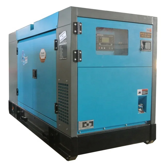3 phase 30KVA Soundproof diesel generator with brand engine for sale