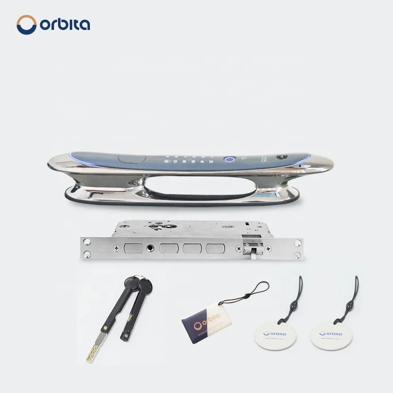 Оптовая продажа Orbita нажимной глазок с функцией распознавания лица автоматическая двухсторонняя смарт-камера замком