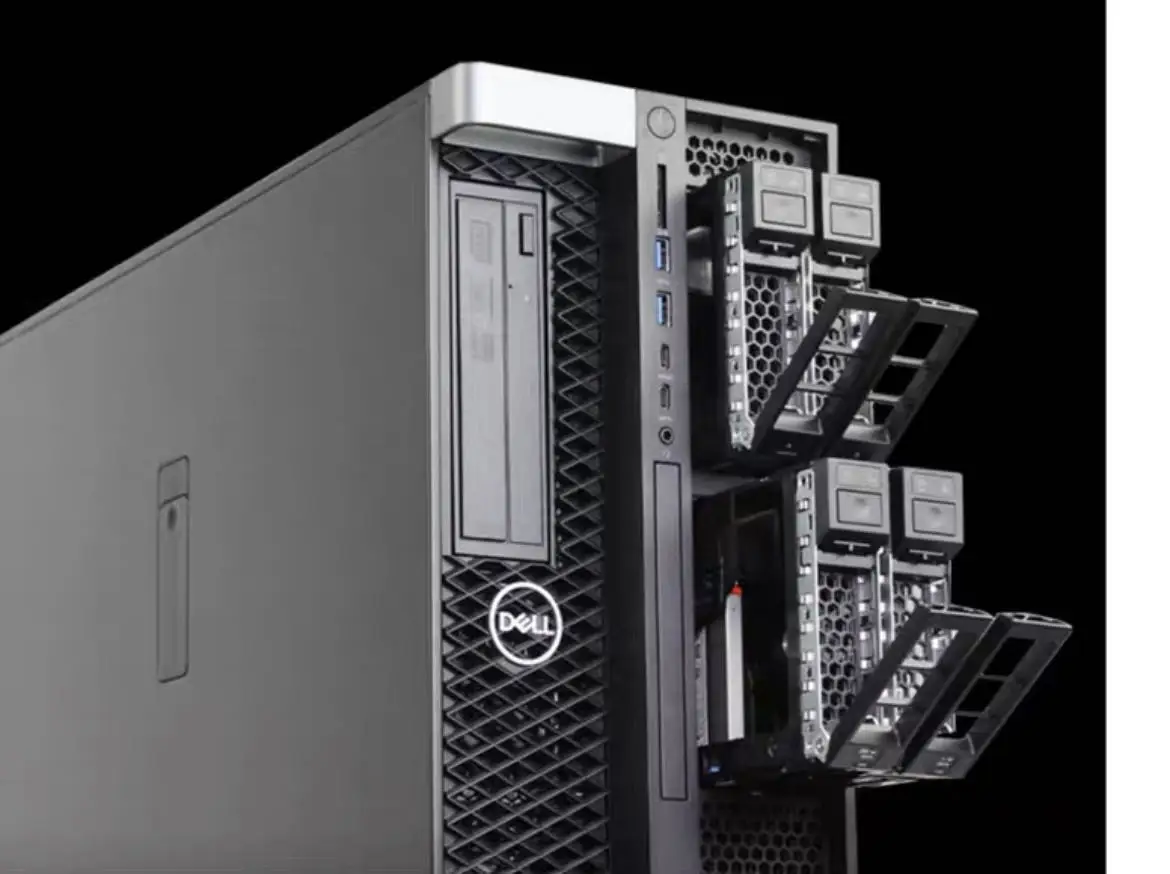  Оригинальный Delll точность T5820 башня рабочей станции intel Ксеон W-2145 2 7 ГГц