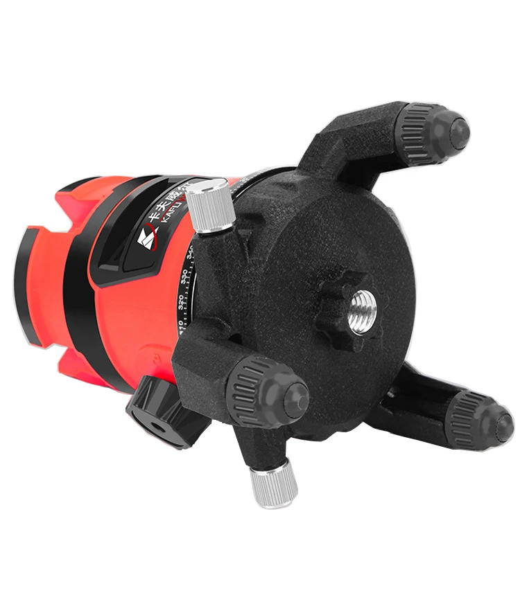 JG3713A High Precision Mini Laser Level Green Light 3-line 360 Degree Automatic Leveling Laser Instrument With Remote Control