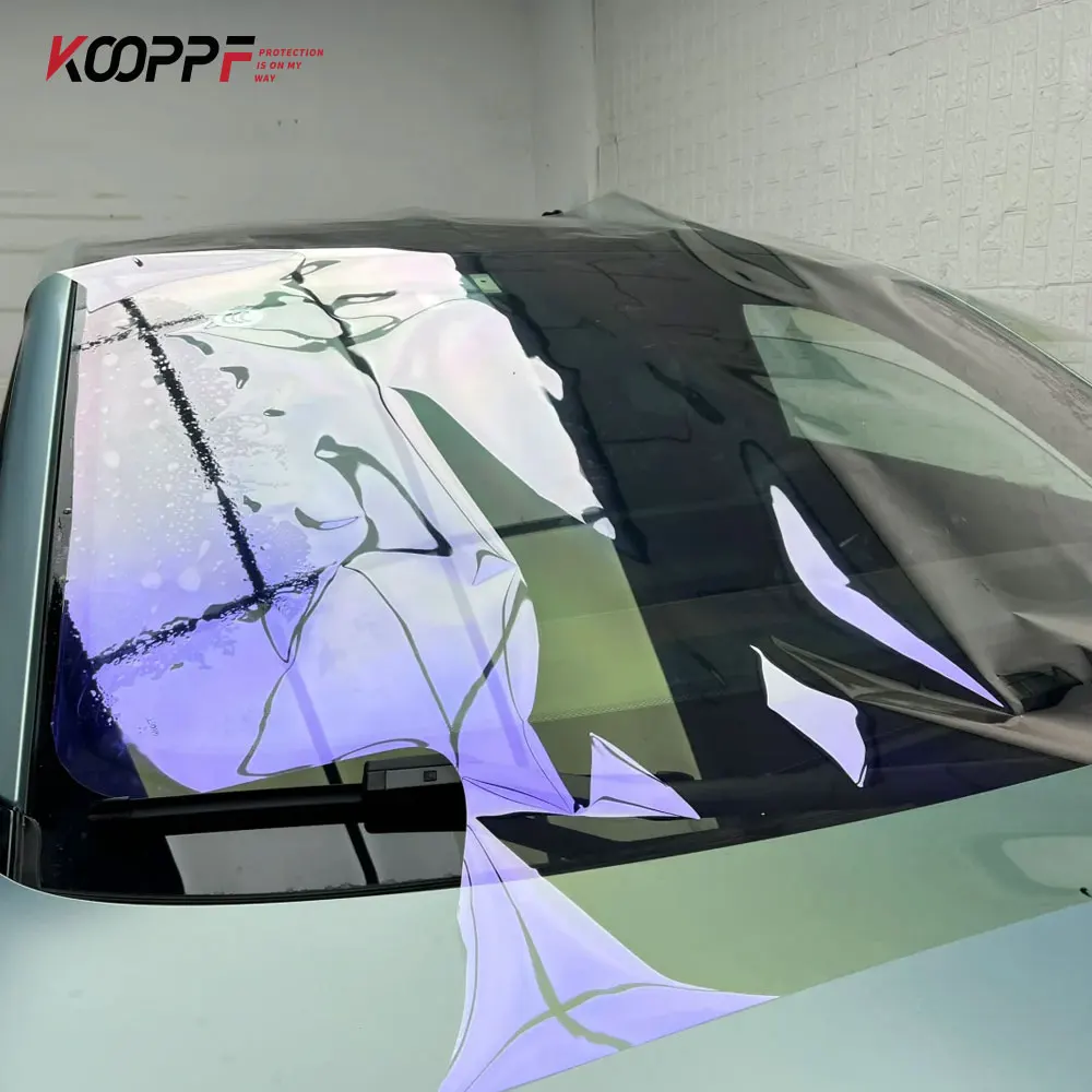 Factory Seal Anti Scratch Car Film Window Nano Ceramic Solar Window Tint TPU Car Windshield Protective Film