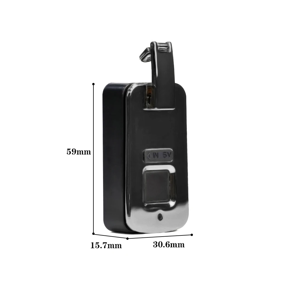High-Tech Smart Handbag Access Control Lock Backpack Wallet Fingerprint Lock Embedded Bag Lock