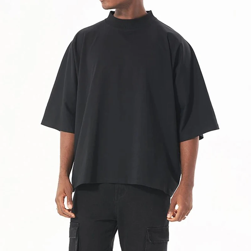 Popular products short sleeve cotton casual loose t-shirt for man