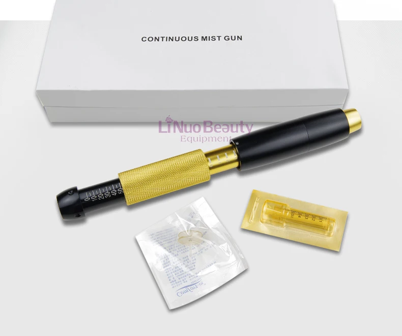 Black gold hyalurons injector pen Hyaluronic acid Injection Pen 3 pressure adjusted Hyaluronic Acid Dermal Filler Injectable