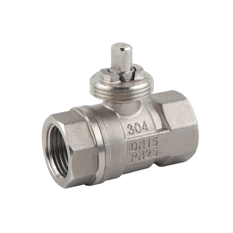 Широко используемый двухсторонний шаровой кран из нержавеющей стали 304 DN15