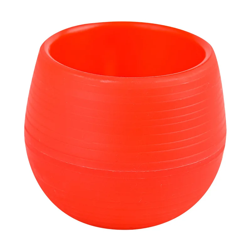 Mini Flowerpot Indoor Garden For Succulent Plant Pot Colourful Plastic Plant Flower Pot Garden Home Office Decoration