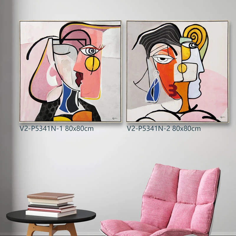 High Quality Customization Abstract Canvas Pop Printed Painting Design For Office Bar Pub Wall Decor Art