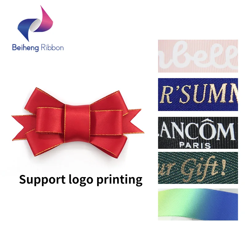 Wholesale Professional Handmade Satin Ribbon Gift Bow For Gift Packing Decoration