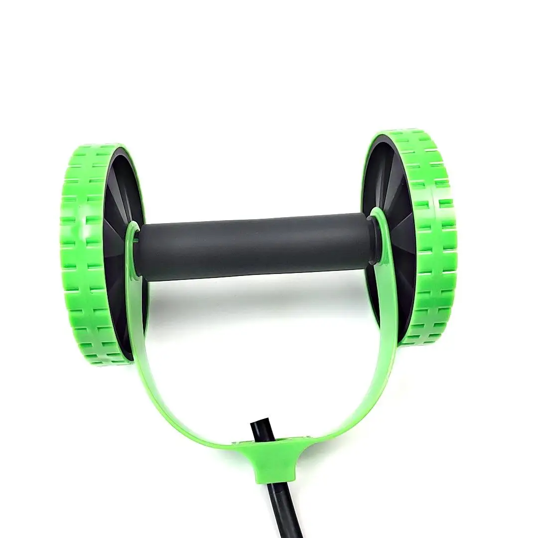 DECELEVEN Adjustments Workout Abdominal Muscle Beautiful Waist Trainer Exercise Ab Wheel Resistance Band