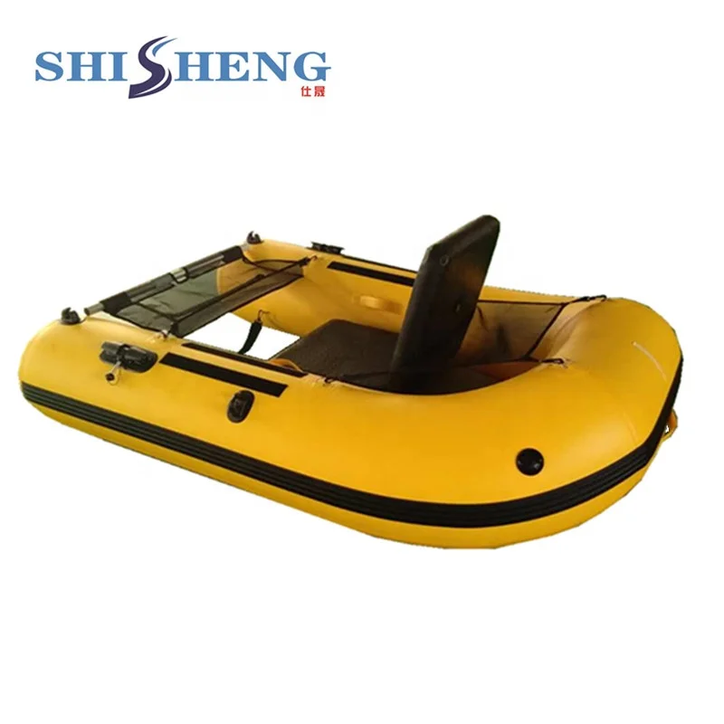 China Best Inflatable Fishing Belly Boat PVC Pontoon Belly River Boats