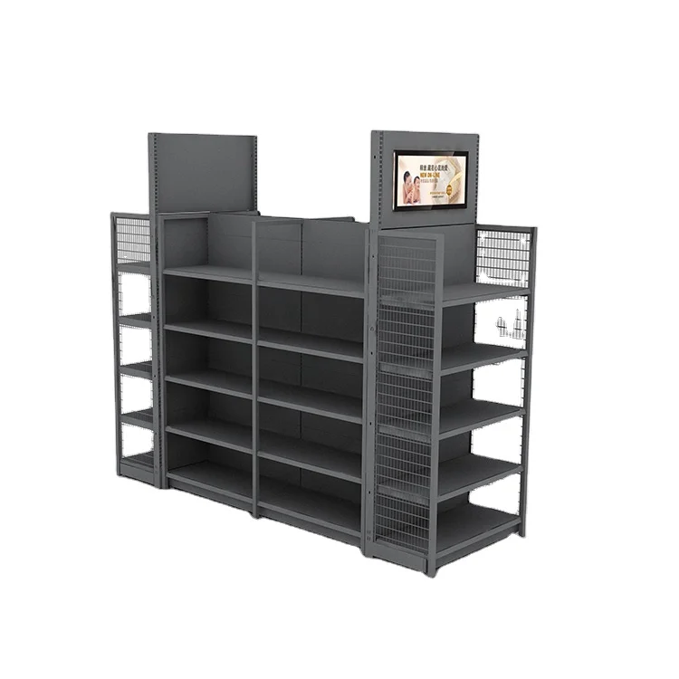 Wholesale supermarket shelves grocery store display rack retail equipments