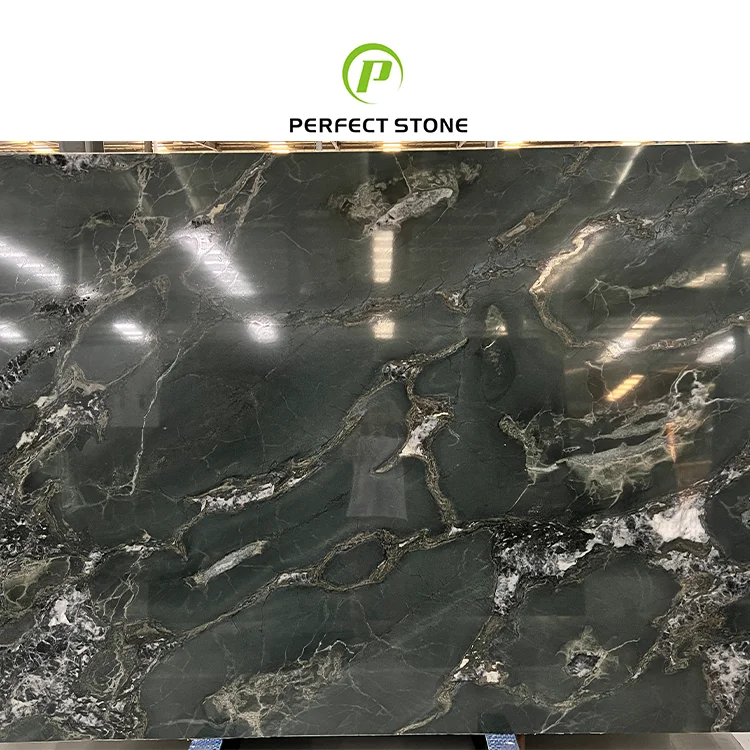Grey White Veins Marble Stone Italian Roma Slabs for Background Panel Floor Tiles