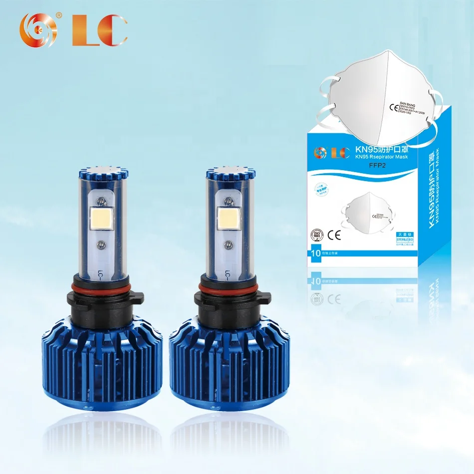 LC OEM Latest Design Car H4 LED Headlight Bulb H7 H11 9005 PSX26W Auto Led Headlights With Small Base
