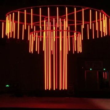 DMX 512 wireless ceiling tube light