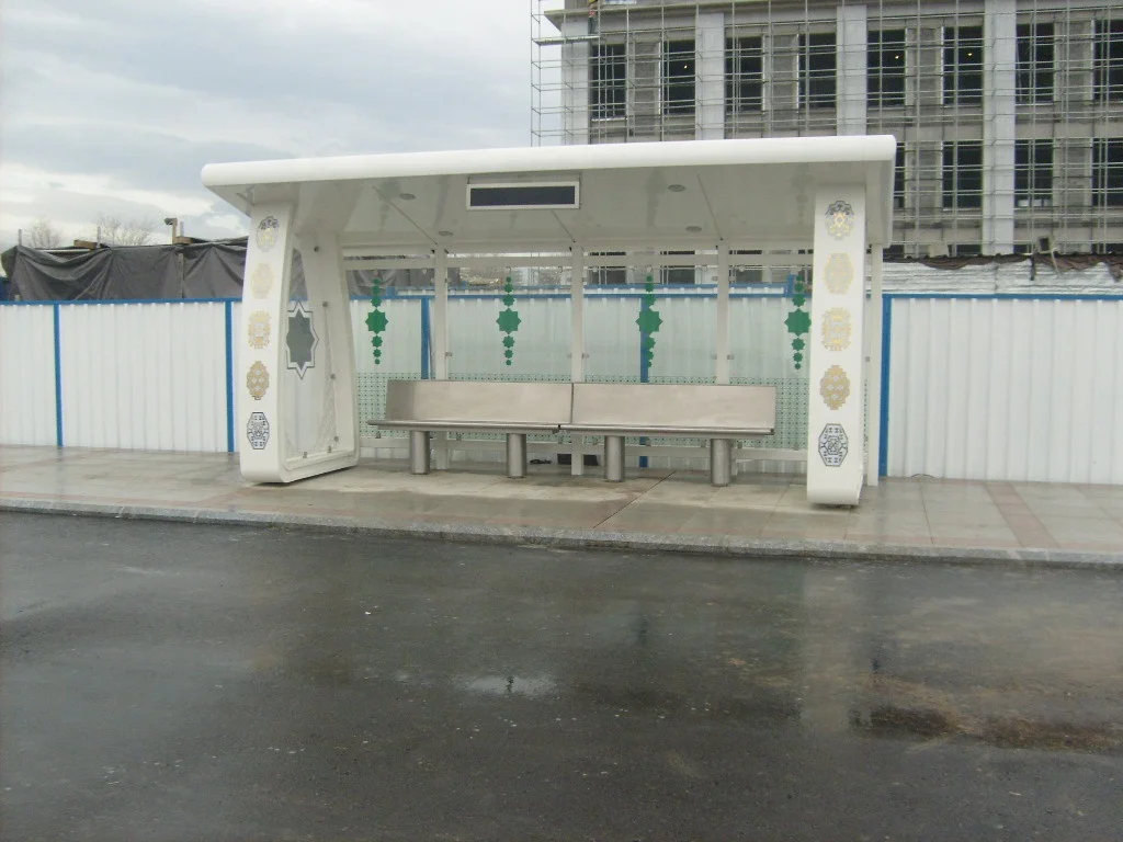 Укрытие для автобусной остановки умная уличная мебель навес автобусов терминал