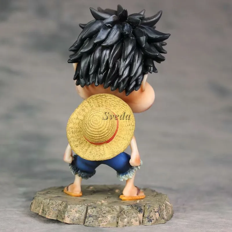  SV-OP060 Горячая Аниме Рисунок ONE PIECE фигурку Луффи Детства луффи