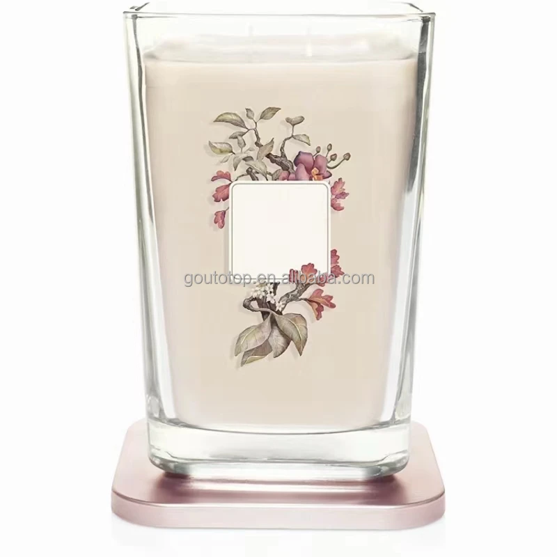 Home aromatherapy cup empty glass jar bedroom birthday fragrance romantic gift