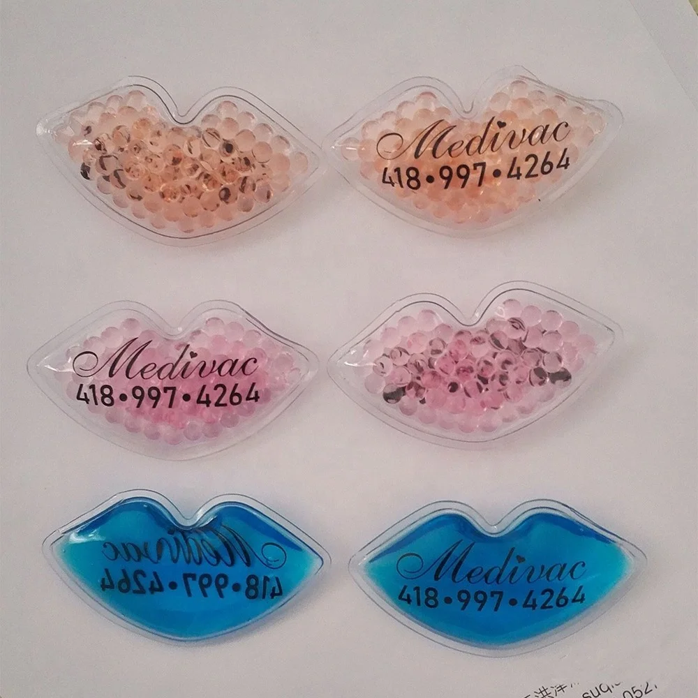 Anti wrinkle mask aesthetic hot cold lip ice pack