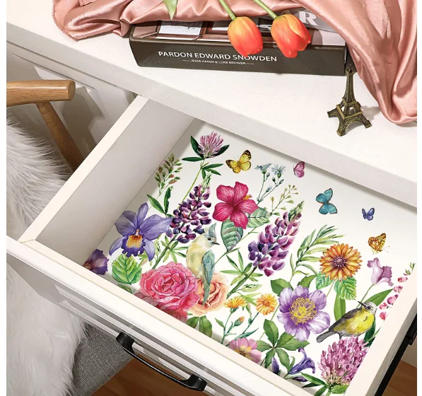 Fragrance air freshener scented shelf liner 36*50cm/scented paper drawer liner