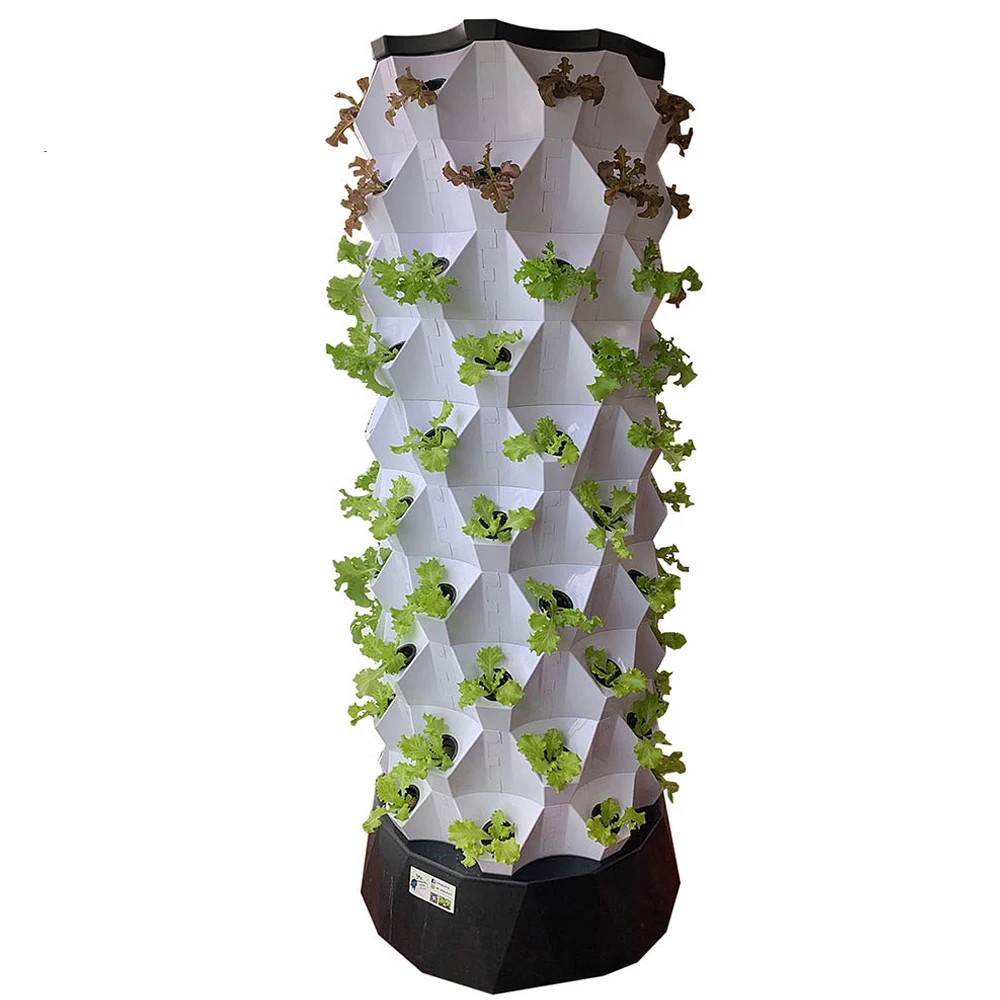 Hydroponic vertical grow tower hydroponic irrigation farming system
