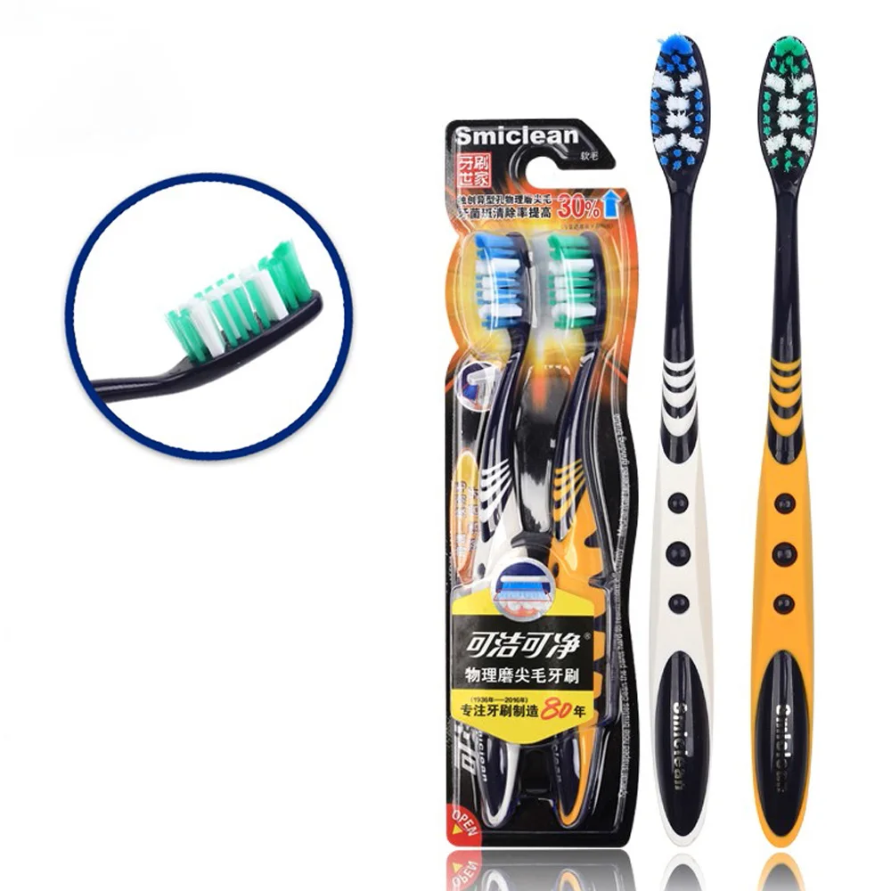 Japan toothbrush style 2 pieces High quality toothbrush Medium Tooth brush wholesale