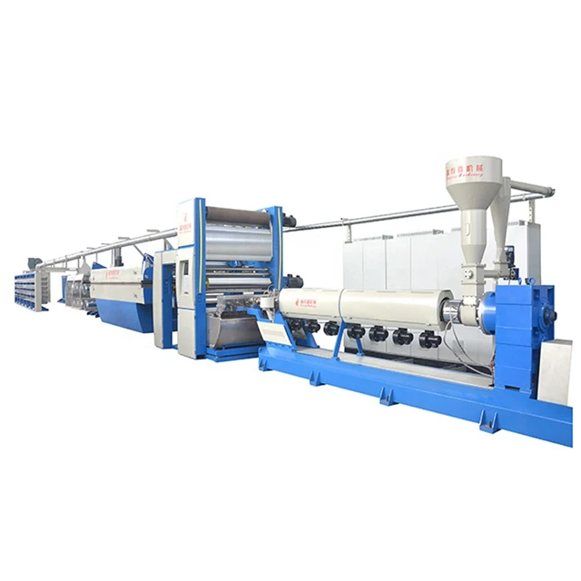 Hot PP Woven Sack Production LIne extrusion and winding machine pp woven bag making machine