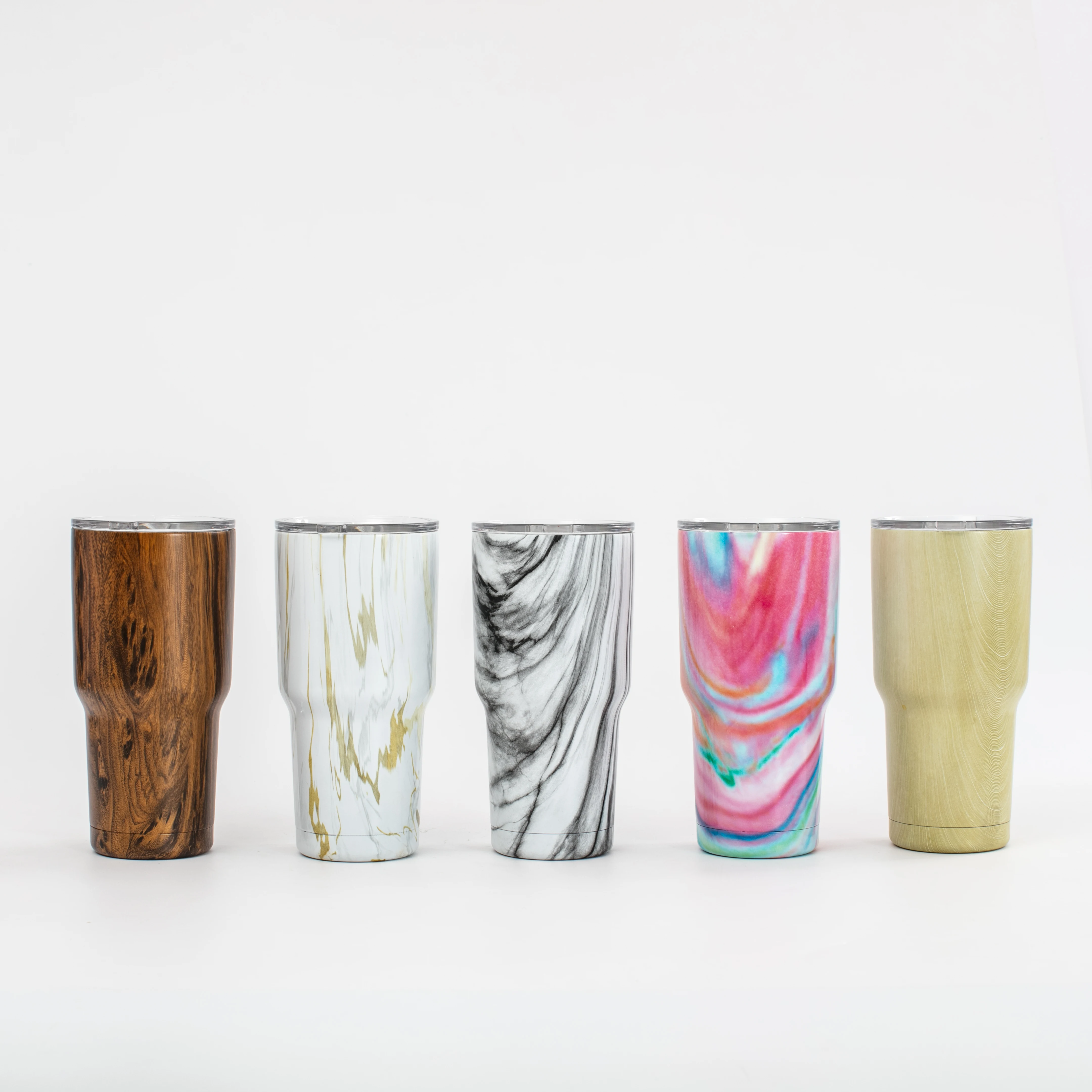 (Free Sample) Wholesale Double Wall Insulated Vacuum Magnetic Lid Coffee Tumbler Cup 30oz Stainless Steel Travel Beer Tumbler