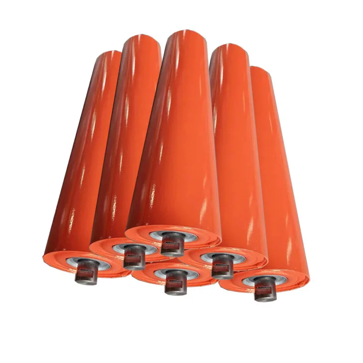 Diameter 108mm steel roller Conveyor return rollers  High quality mine conveyor rollers