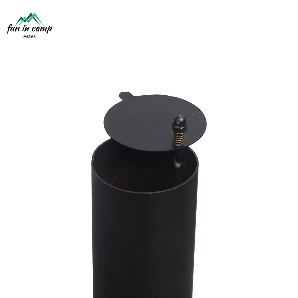 Heavy Duty Large Barrel Charcoal Bbq Smoker Grill