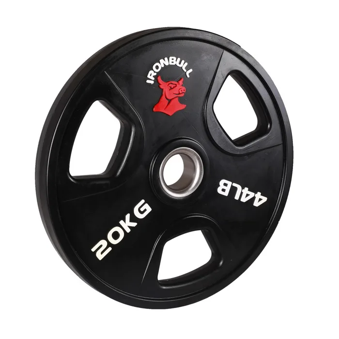 Iron Bull Gym Fitness Equipment Weightlifting Wholesale PU Gym Weight Plates