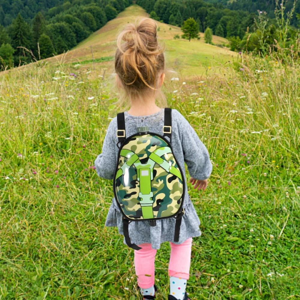 Kids summer fireman military plastic pumping water gun with backpack