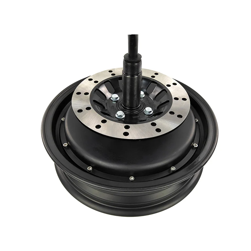 Professional Approvals Rated Out Put Power 3kw Electric Utility Carts Bike Brushless Hub Dc Motor